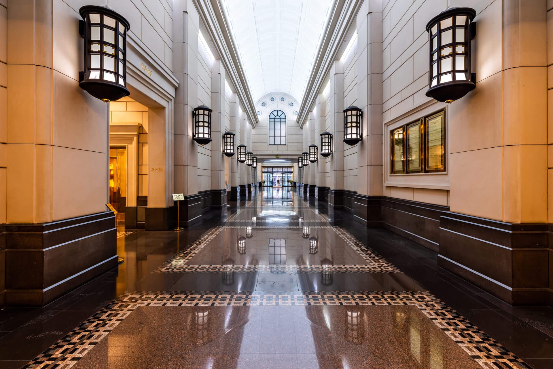Lobby area at 333 Collins Street, Melbourne