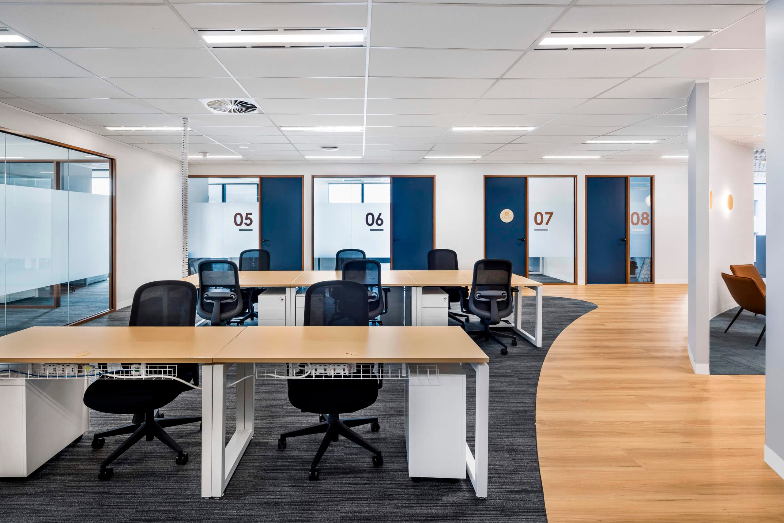 Project spaces and team rooms at Workspace365