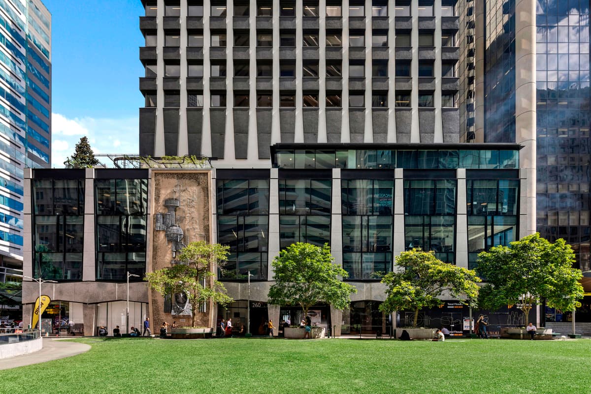 View of Workspace365 Brisbane building from the outside.