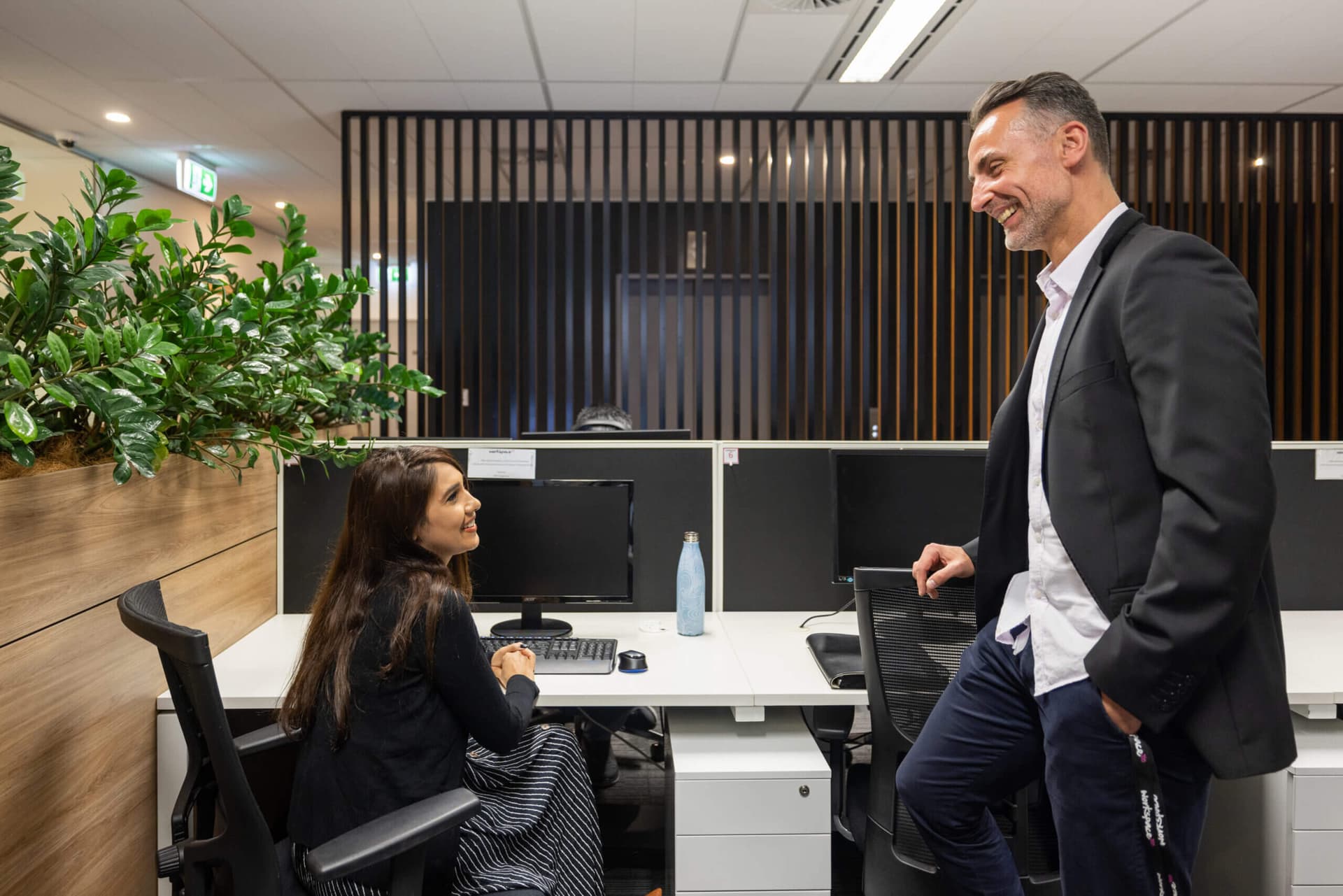 Shared desk spaces at 66 Clarence Street, Sydney